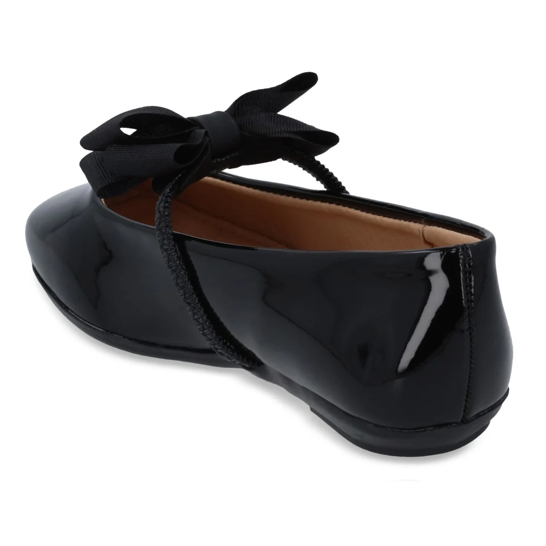 BALERINA CASUAL NEGRO CON ADORNO 17241 - Image 4