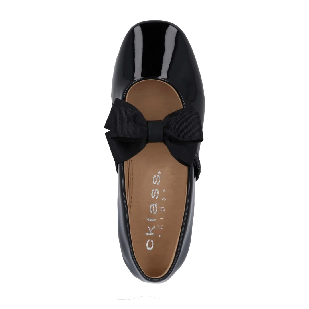 BALERINA CASUAL NEGRO CON ADORNO 17241 - Image 5