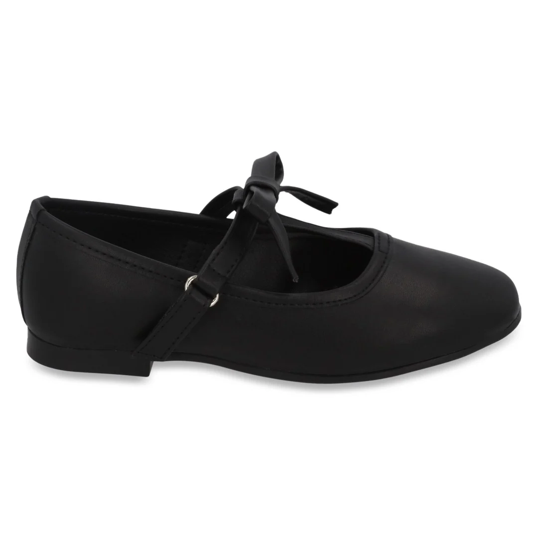 BALERINA CASUAL NEGRO Y ROSA CON ADORNO DUO 731 - Image 10