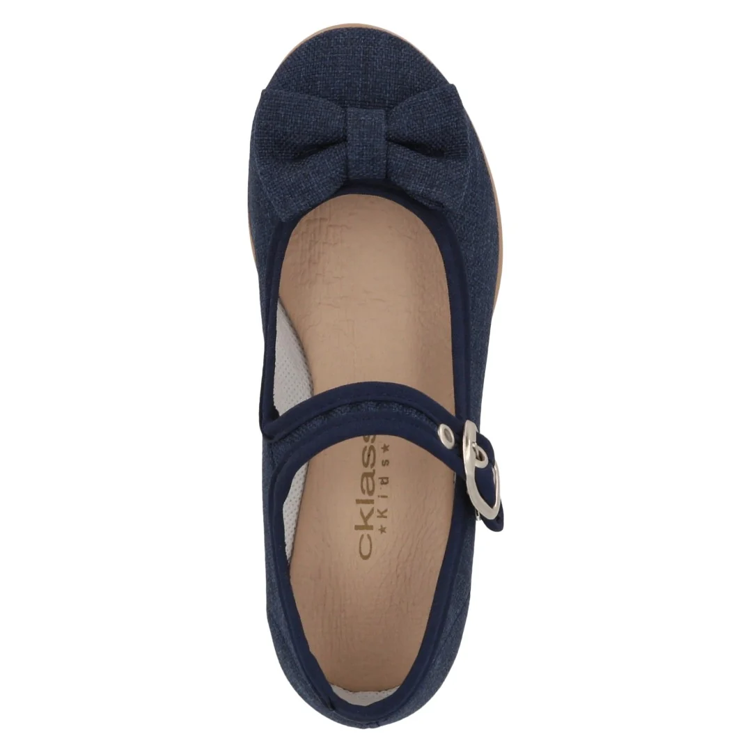 BALERINA CASUAL ROSA Y MARINO CON ADORNO DUO 730 - Image 6
