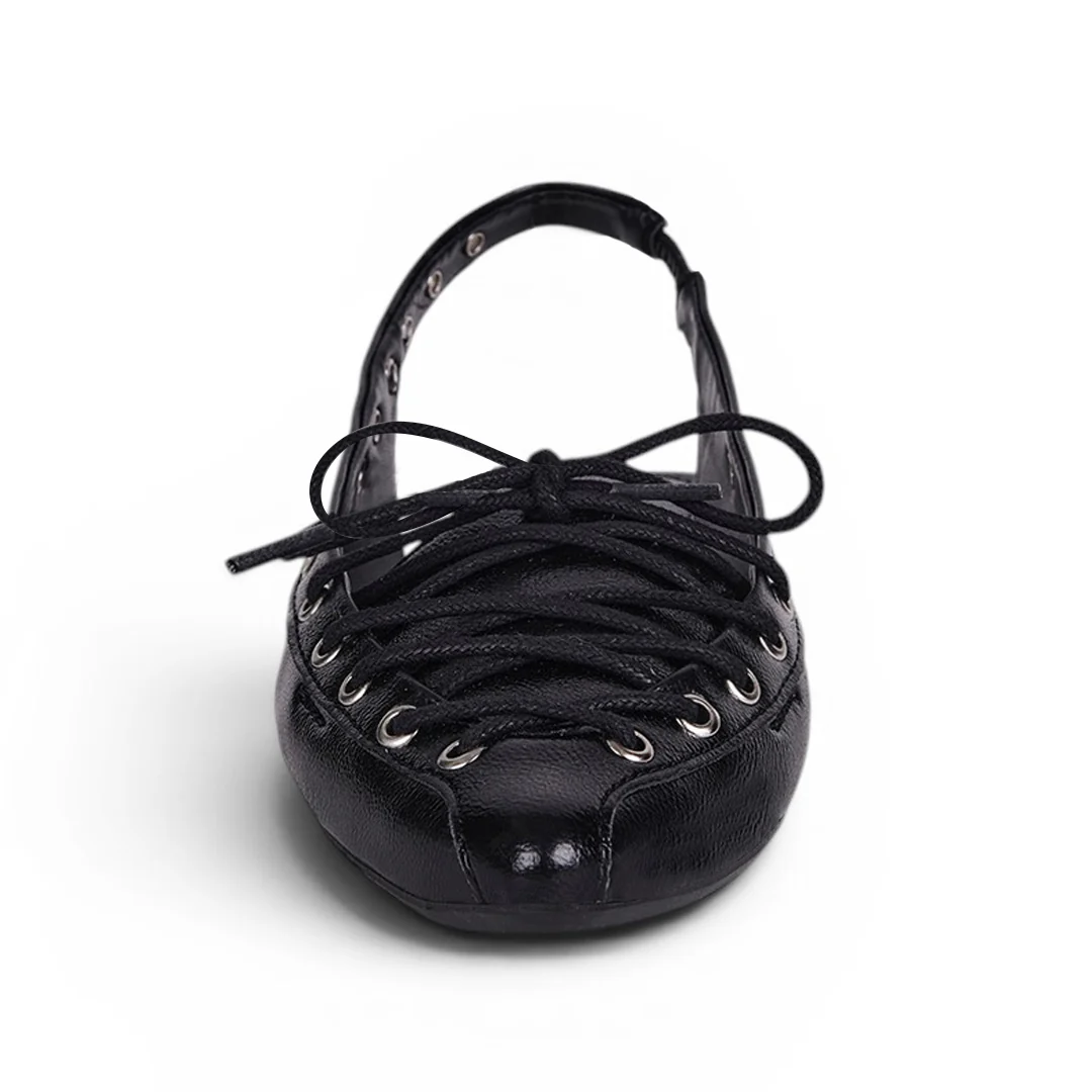BALERINA TRENDY CON AGUJETAS NEGRO 55300 - Image 3