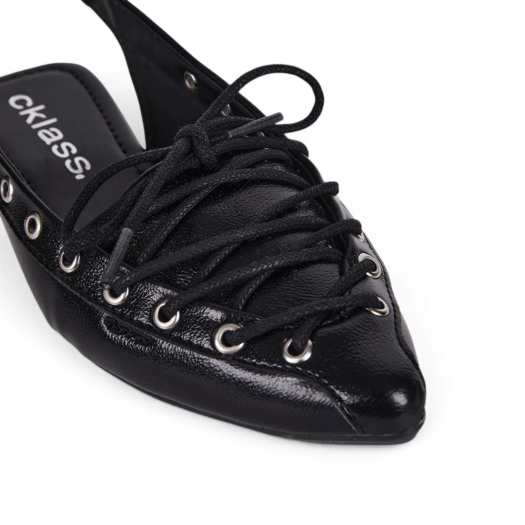 BALERINA TRENDY CON AGUJETAS NEGRO 55300 - Image 6