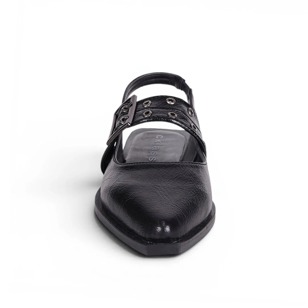 BALERINA TRENDY CON HEBILLA NEGRO 47281 - Image 3