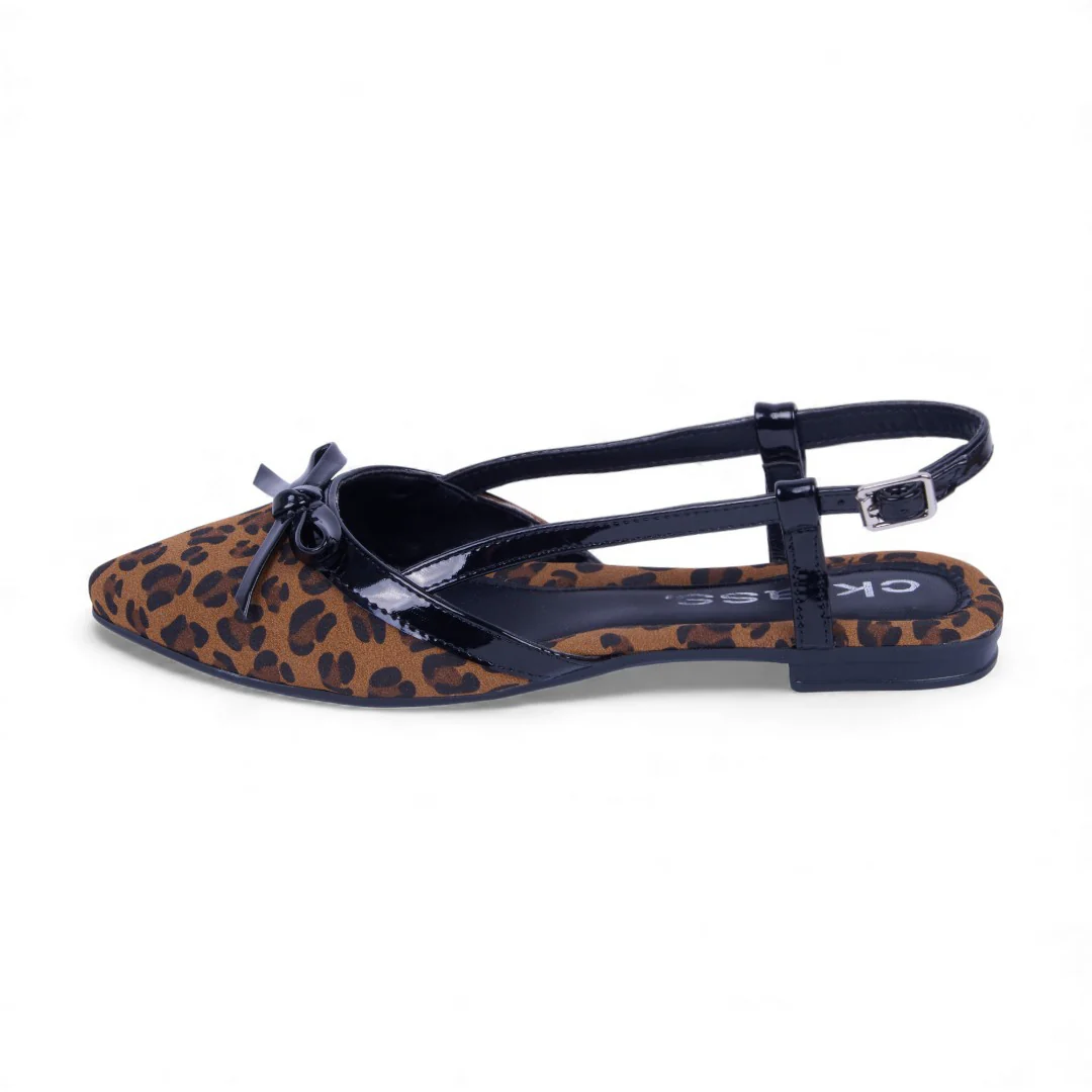 BALLERINA DE PISO ANIMAL PRINT DESTALONADA 40057 - Image 2