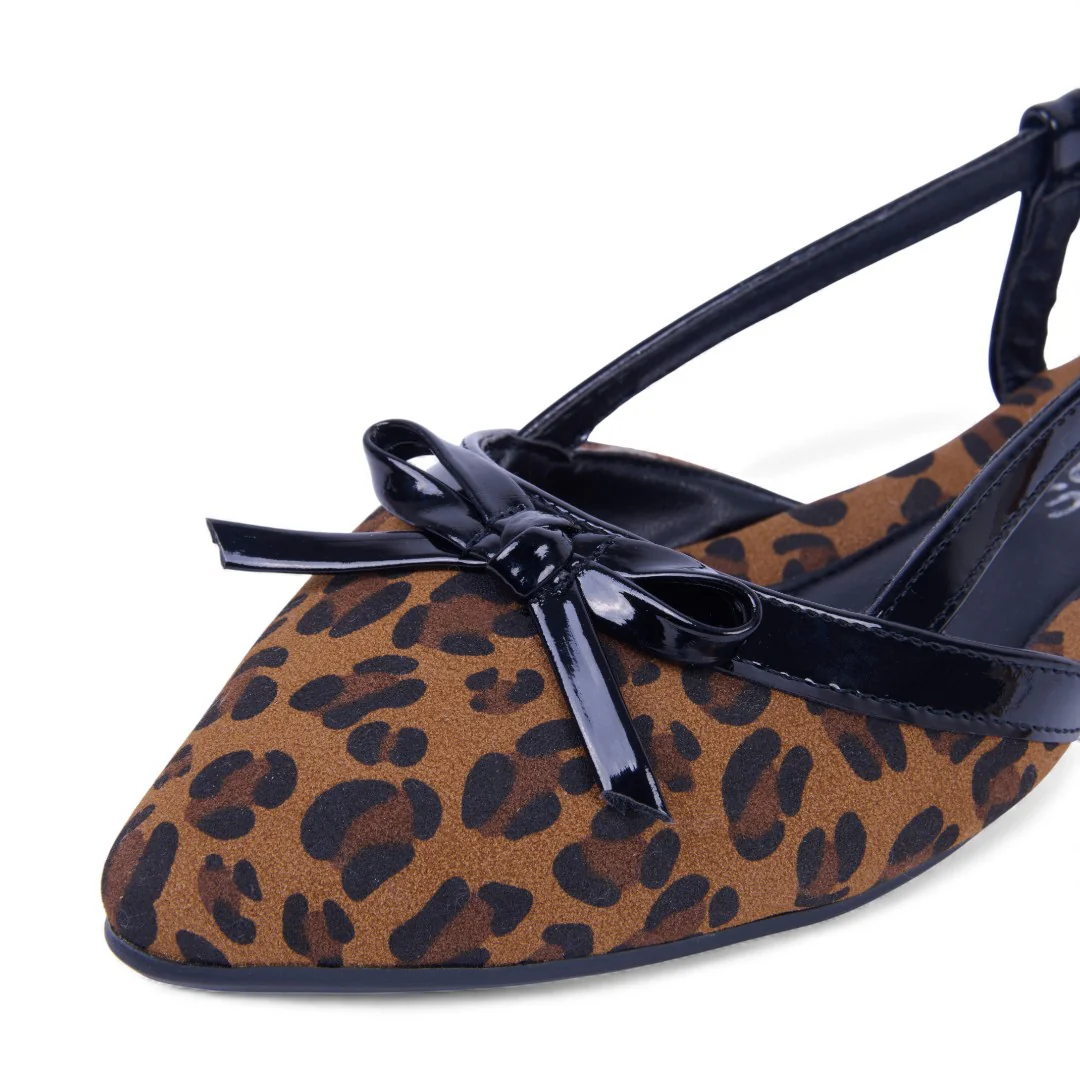 BALLERINA DE PISO ANIMAL PRINT DESTALONADA 40057 - Image 6