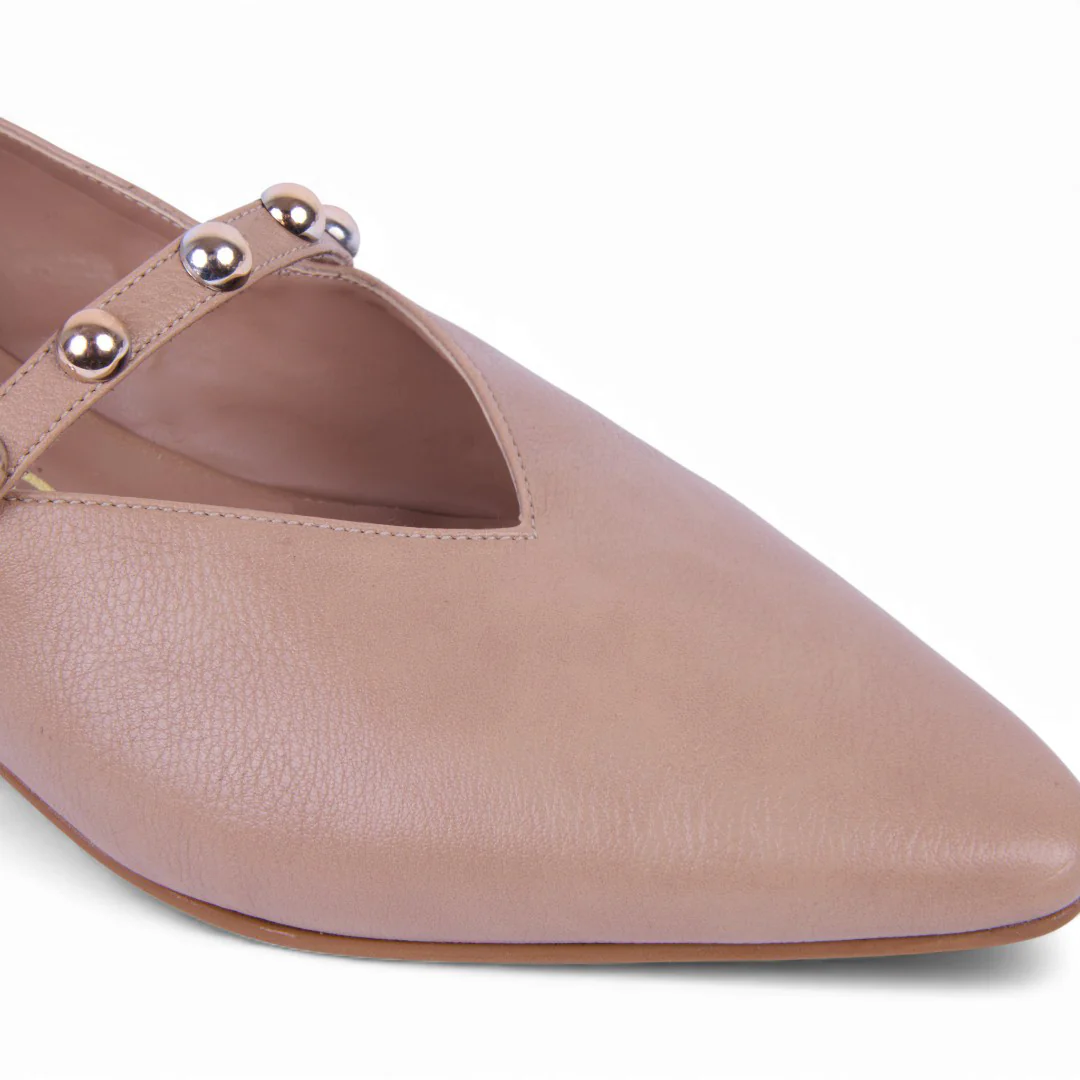 BALLERINA DE PISO BEIGE CON ADORNO 21746 - Image 6