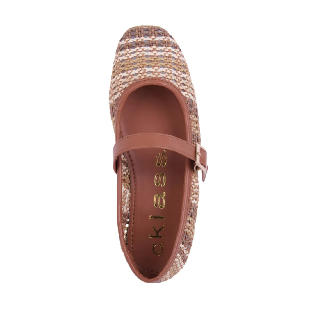 BALLERINA DE PISO MULTICOLOR TEJIDA 10632 - Image 5