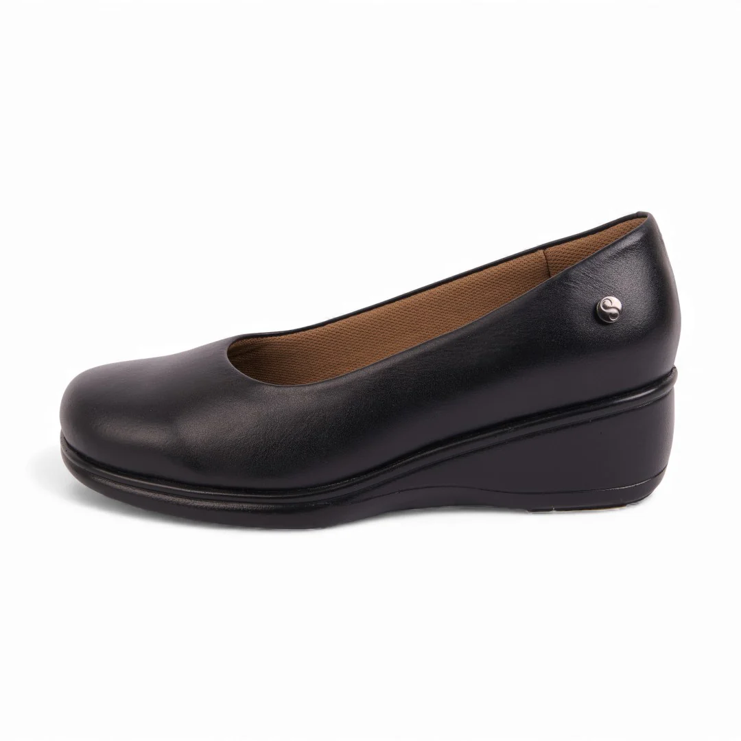 BALLERINA PLATAFORMA NEGRO LISA 74331 - Image 2