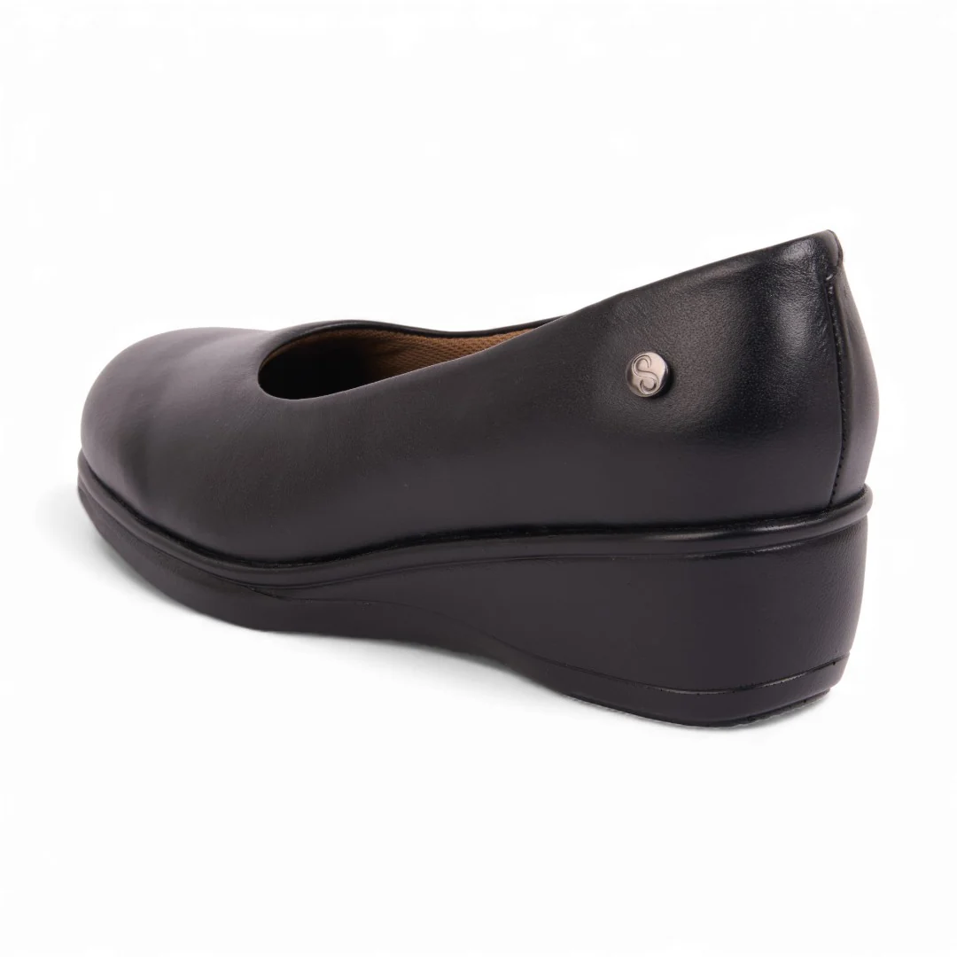 BALLERINA PLATAFORMA NEGRO LISA 74331 - Image 3