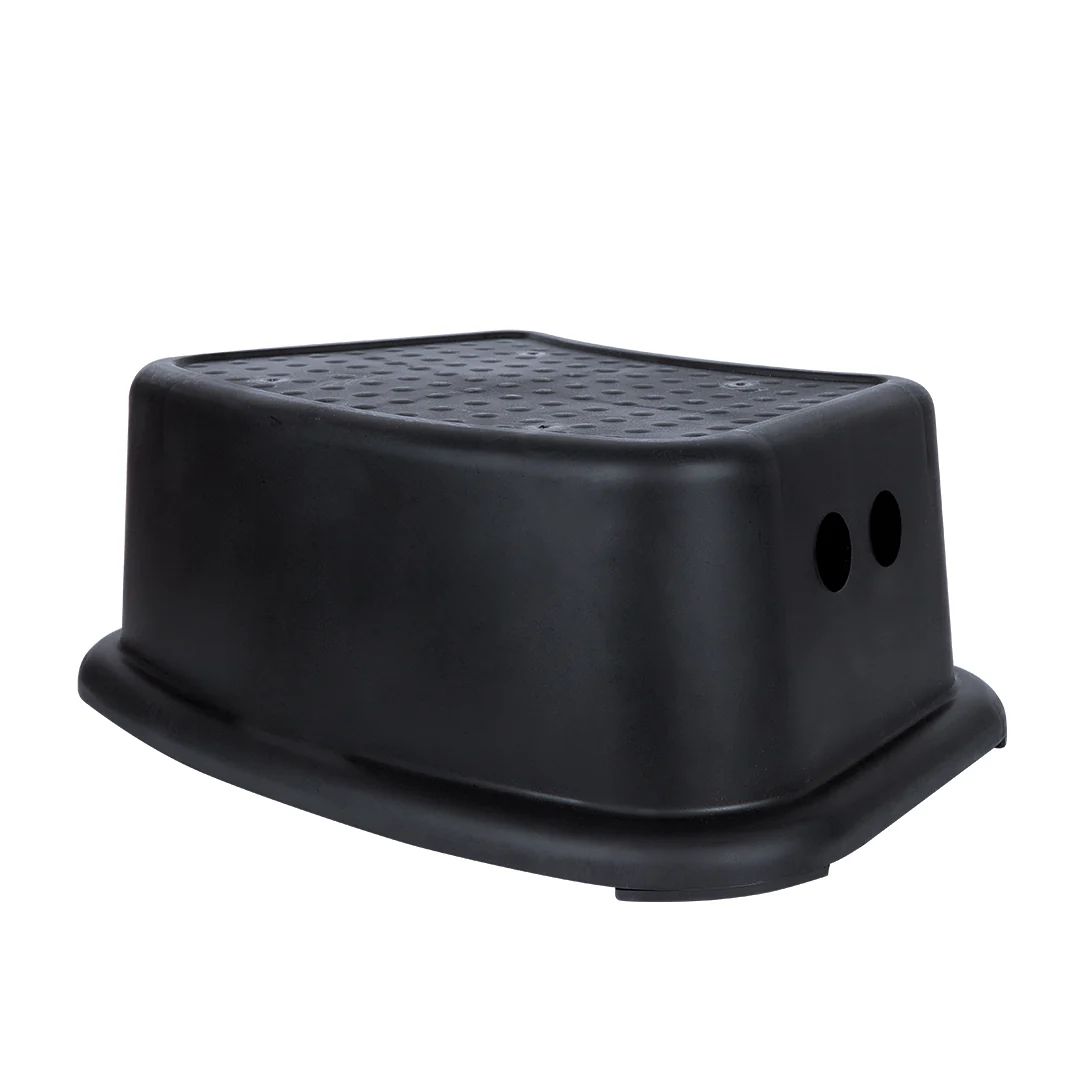 BANCO PARA PIES ANTIDESLIZANTE NEGRO 80480