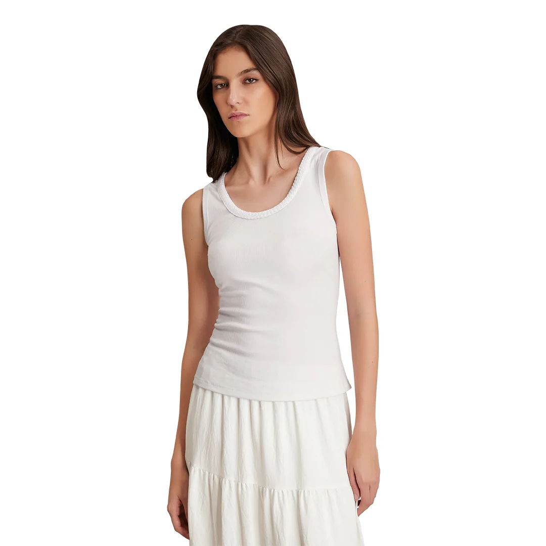 BLUSA BLANCA TRENZA 90173 - Image 2