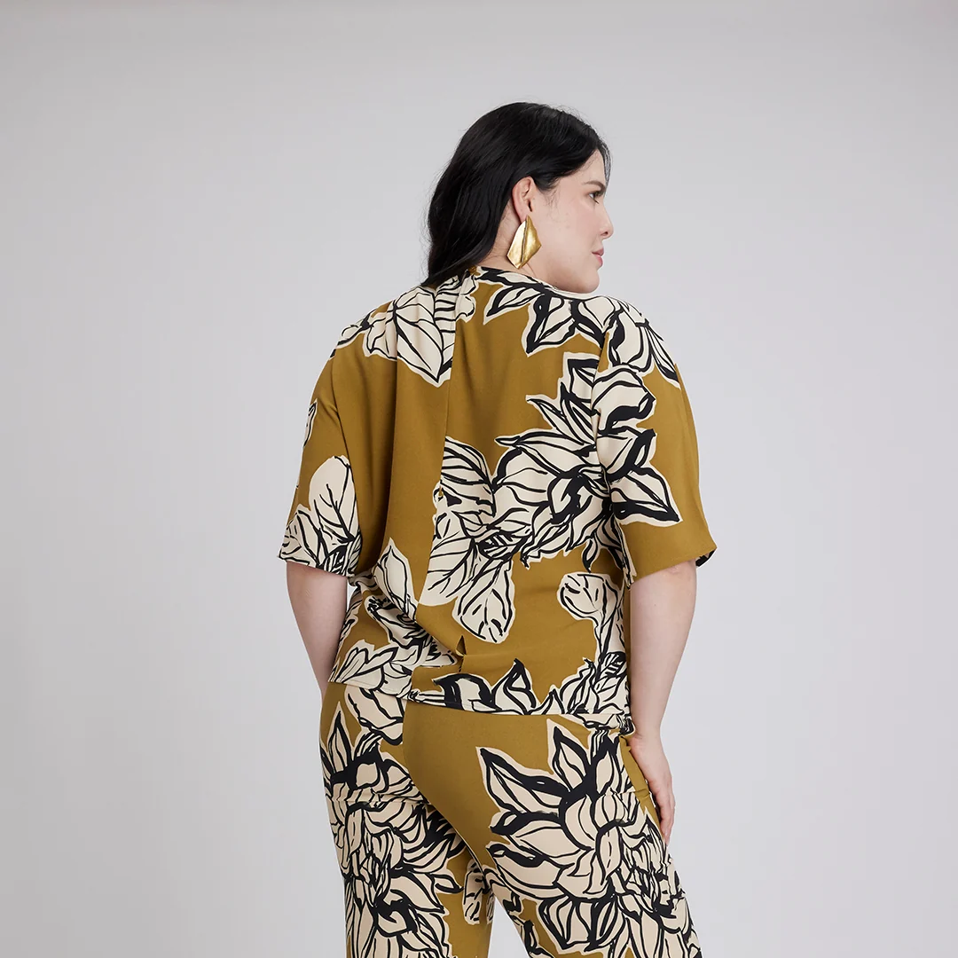 BLUSA MULTICOLOR ESTAMPADA 93644 - Image 3