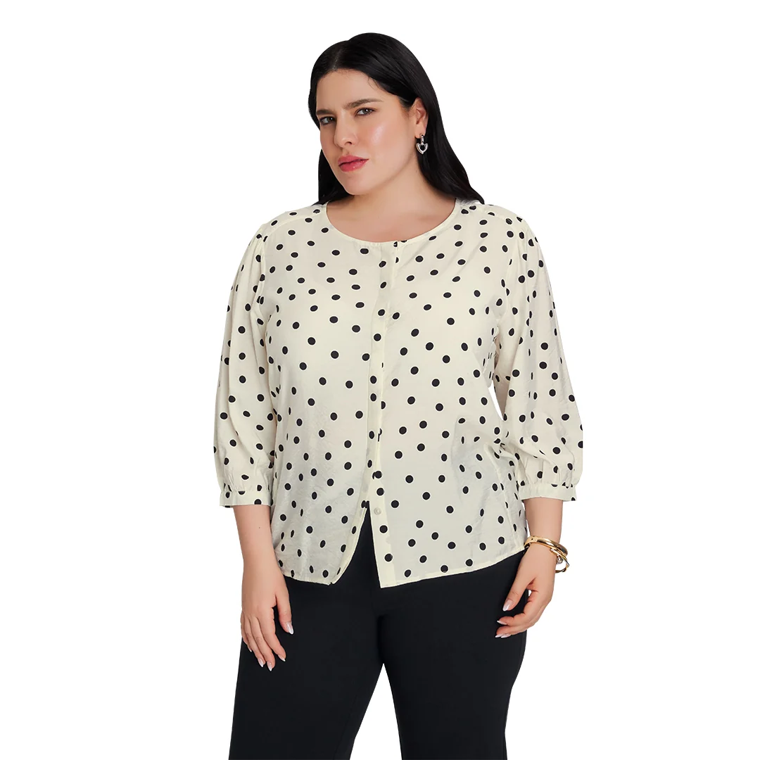 BLUSA MULTICOLOR LUNARES 90961 - Image 3