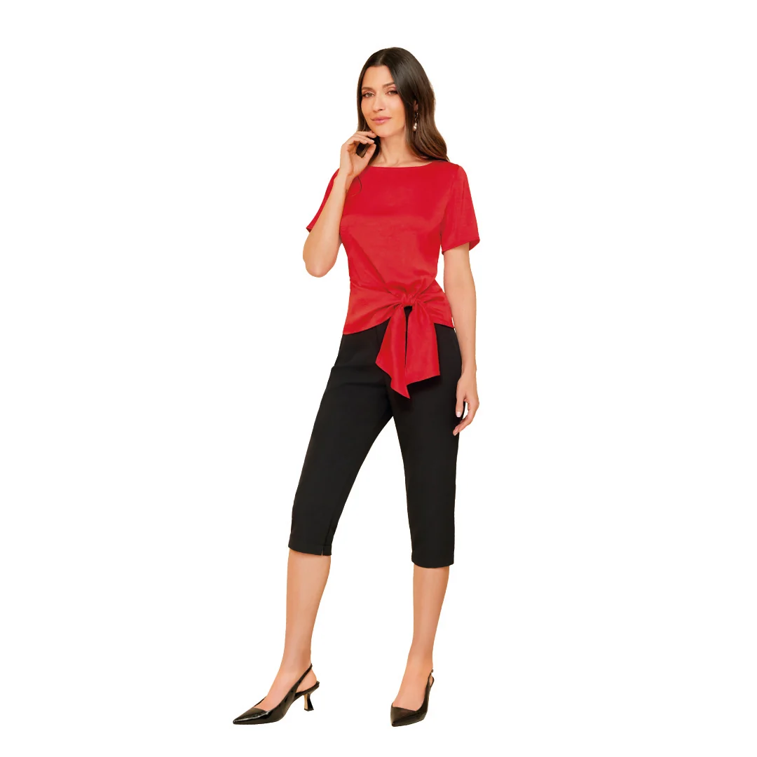 BLUSA ROJA LAZO 90150 - Image 2