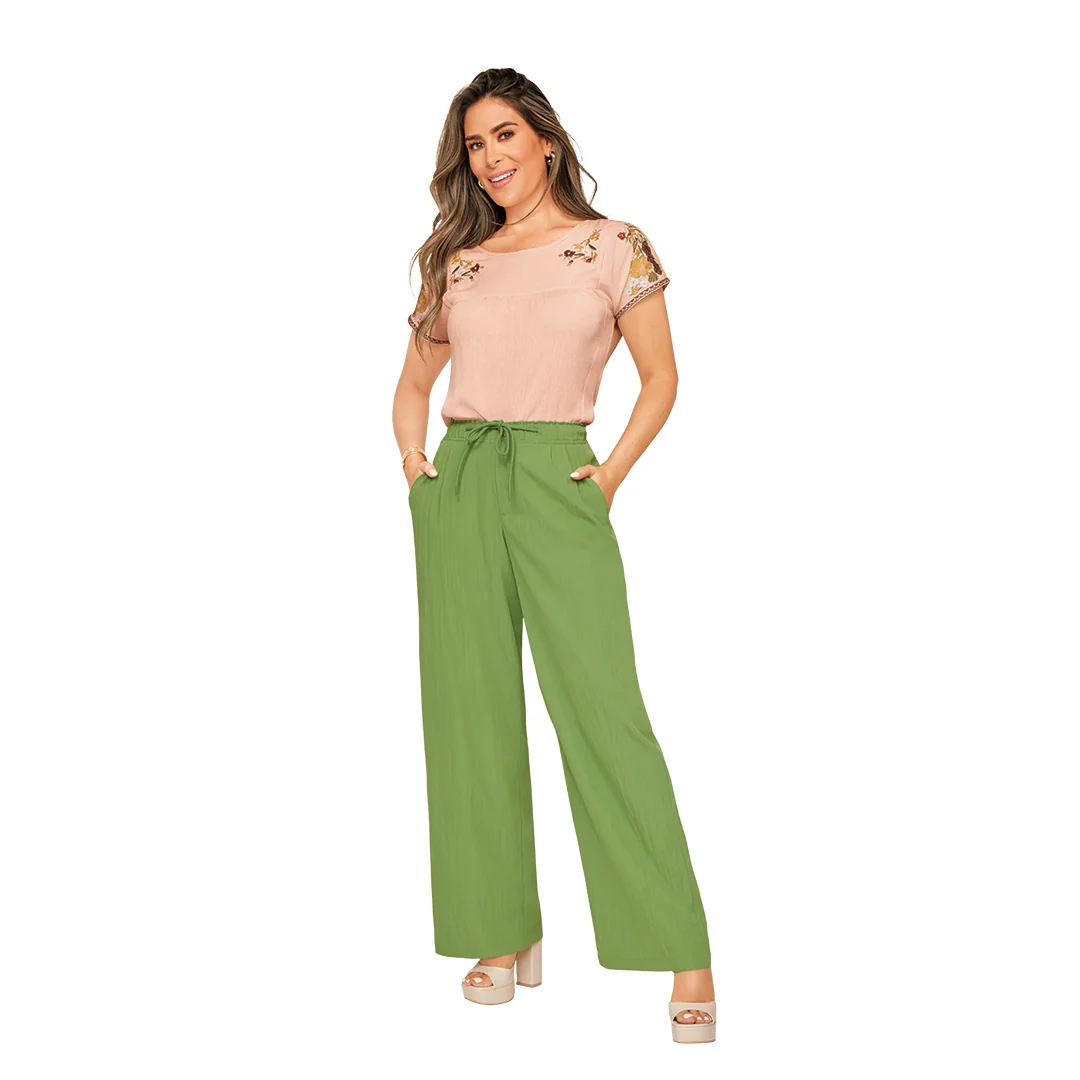 BLUSA ROSA BORDADA 99947 - Image 2