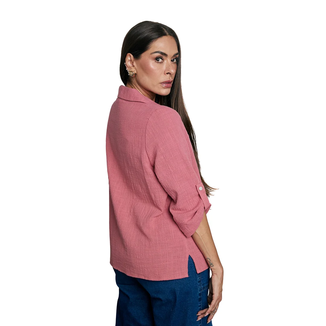 BLUSA ROSA CROCHET 95749 - Image 3