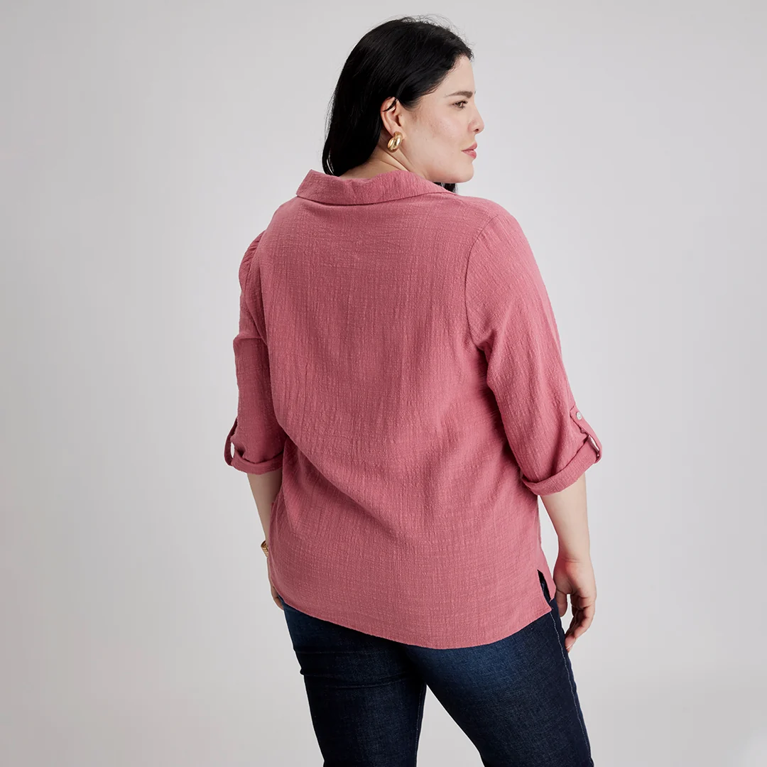 BLUSA ROSA CROCHET 95749 - Image 5