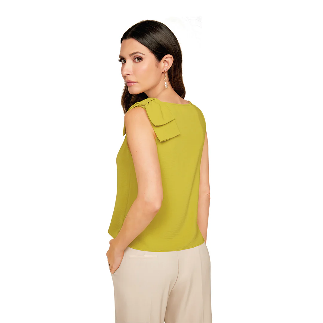 BLUSA VERDE MOÑO 06985 - Image 2
