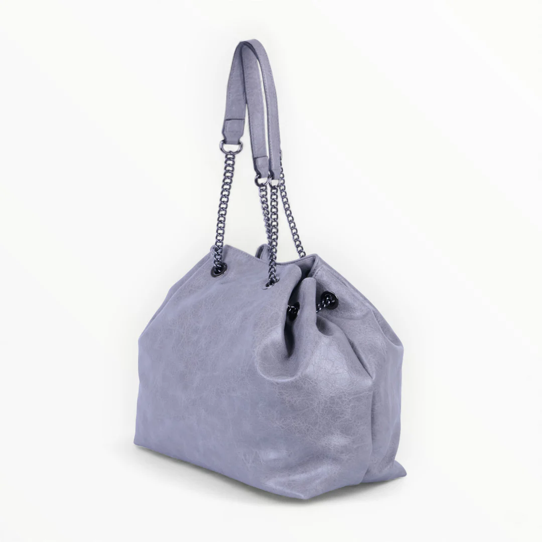 BOLSO AMPLIO COLOR GRIS 83712 - Image 4
