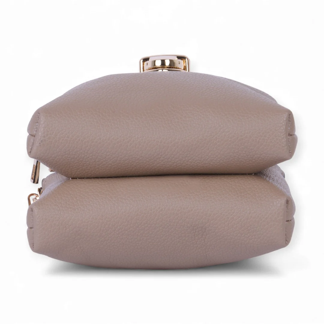 BOLSO CROSSBODY COLOR BEIGE 83709 - Image 6