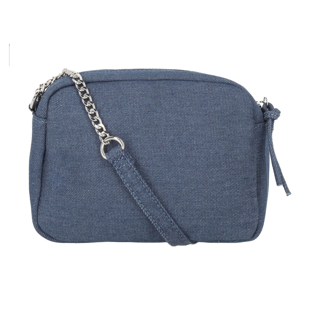 BOLSO CROSSBODY COLOR MEZCLILLA 85531 - Image 4