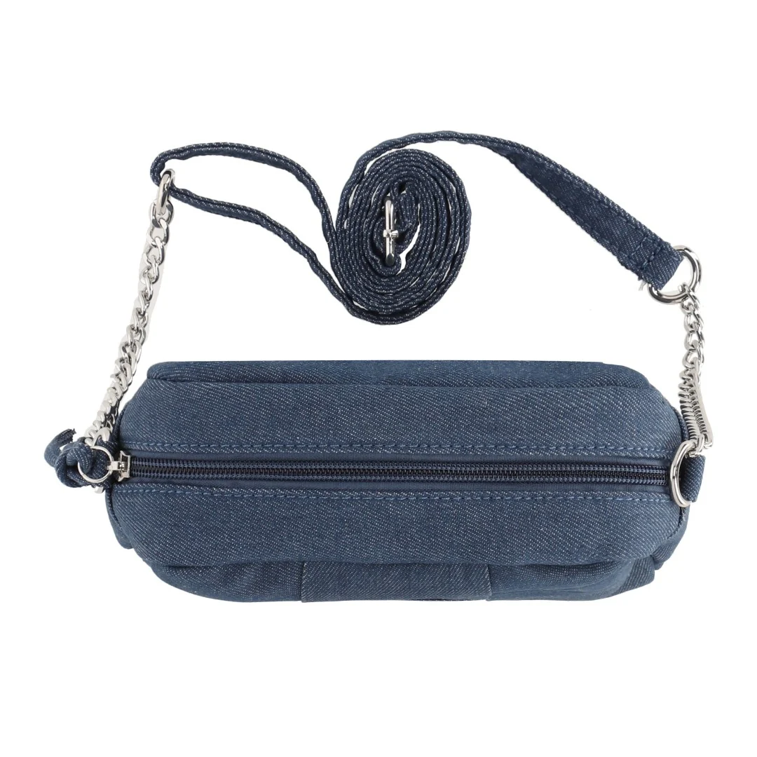 BOLSO CROSSBODY COLOR MEZCLILLA 85531 - Image 5