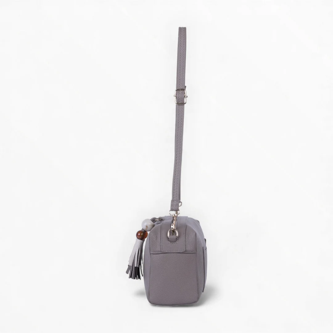 BOLSO CROSSBODY CON DETALLE DE BORLA 83747 - Image 3