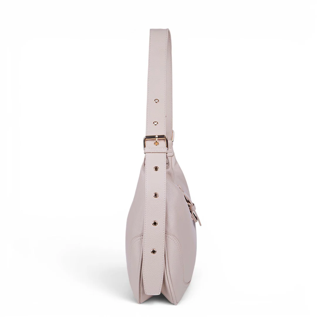 BOLSO CROSSBODY CON HEBILLA IVORY 83767 - Image 2