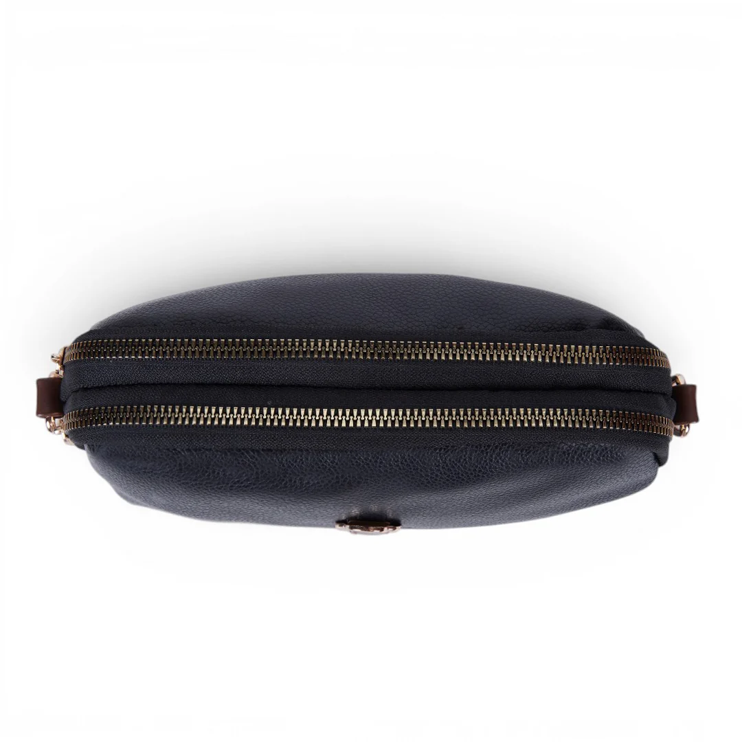 BOLSO CROSSBODY DETALLE FRONTAL NEGRO 83785 - Image 4