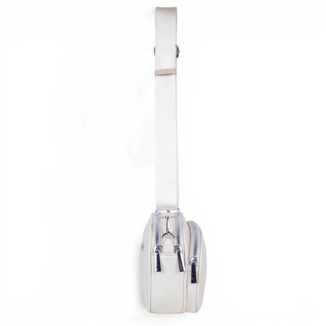BOLSO CROSSBODY TEXTURIZADO IVORY 83756 - Image 3
