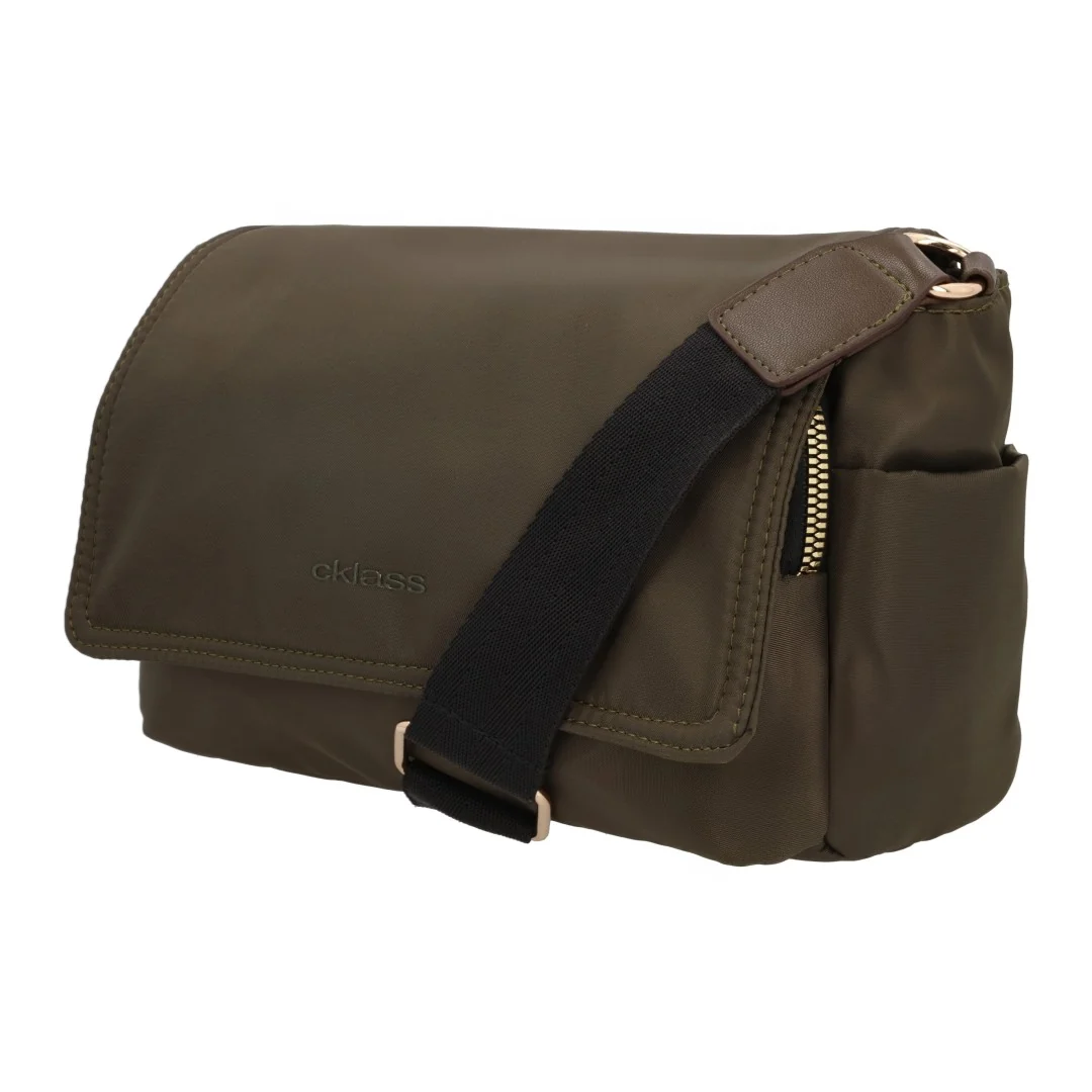 BOLSO CROSSBODY VERDE MILITAR 65908 - Image 2