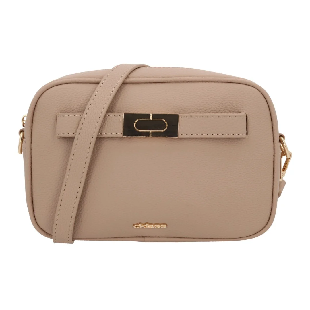 BOLSO TIPO CROSSBODY CON ADORNO DORADO 85285