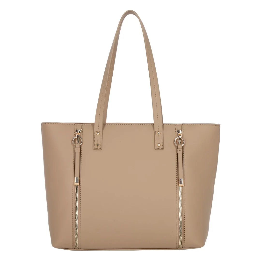 BOLSO TOTE CON CIERRES DECORATIVOS 99785