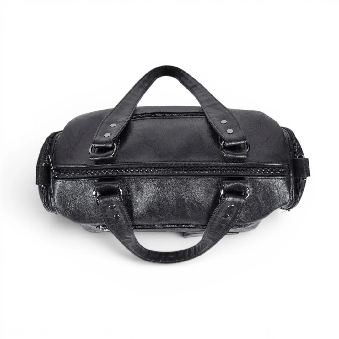 BOLSO TOTE MULTIBOLSILLOS NEGRO 83810 - Image 4