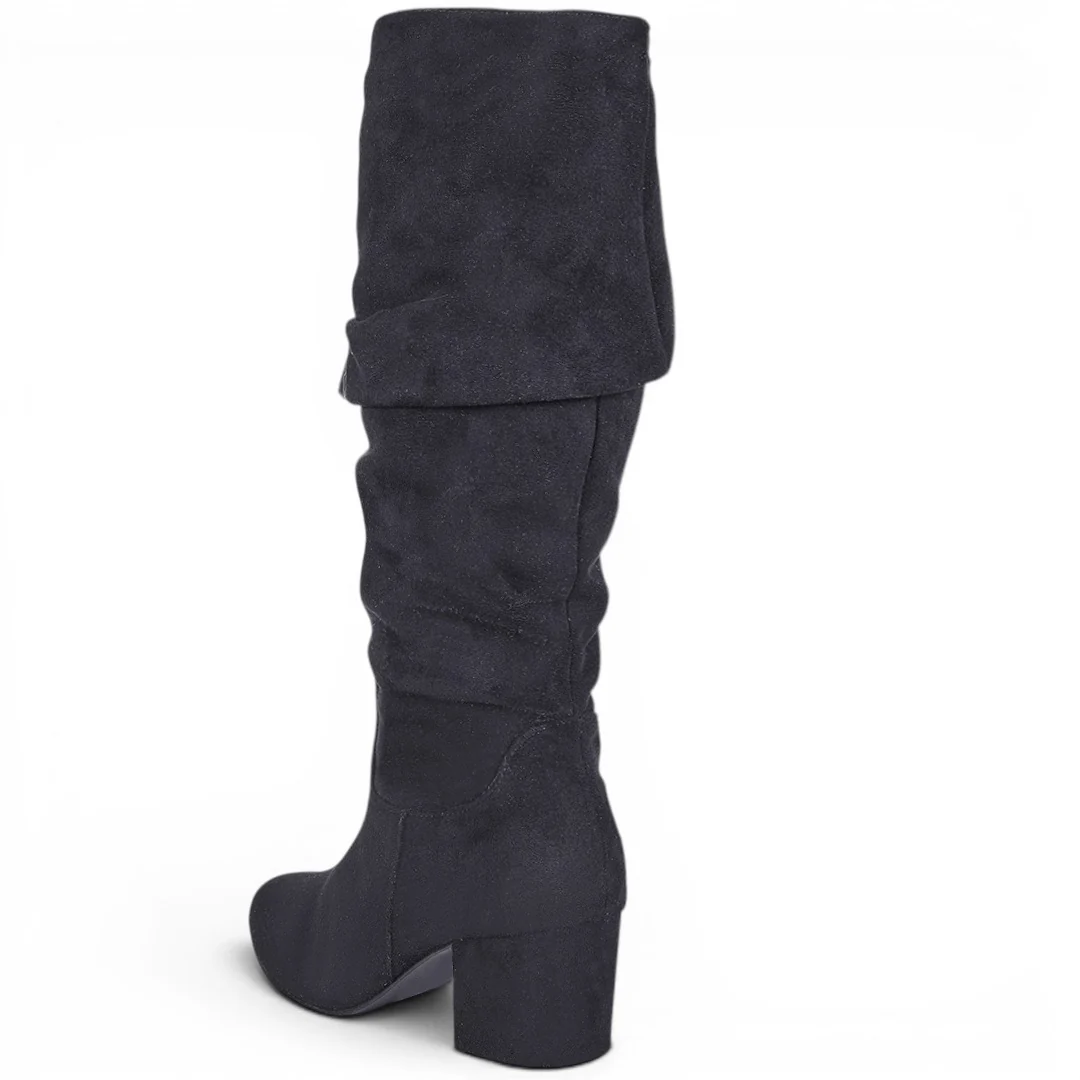 BOTA ALTA ARRUGADA NEGRO 41401 - Image 4
