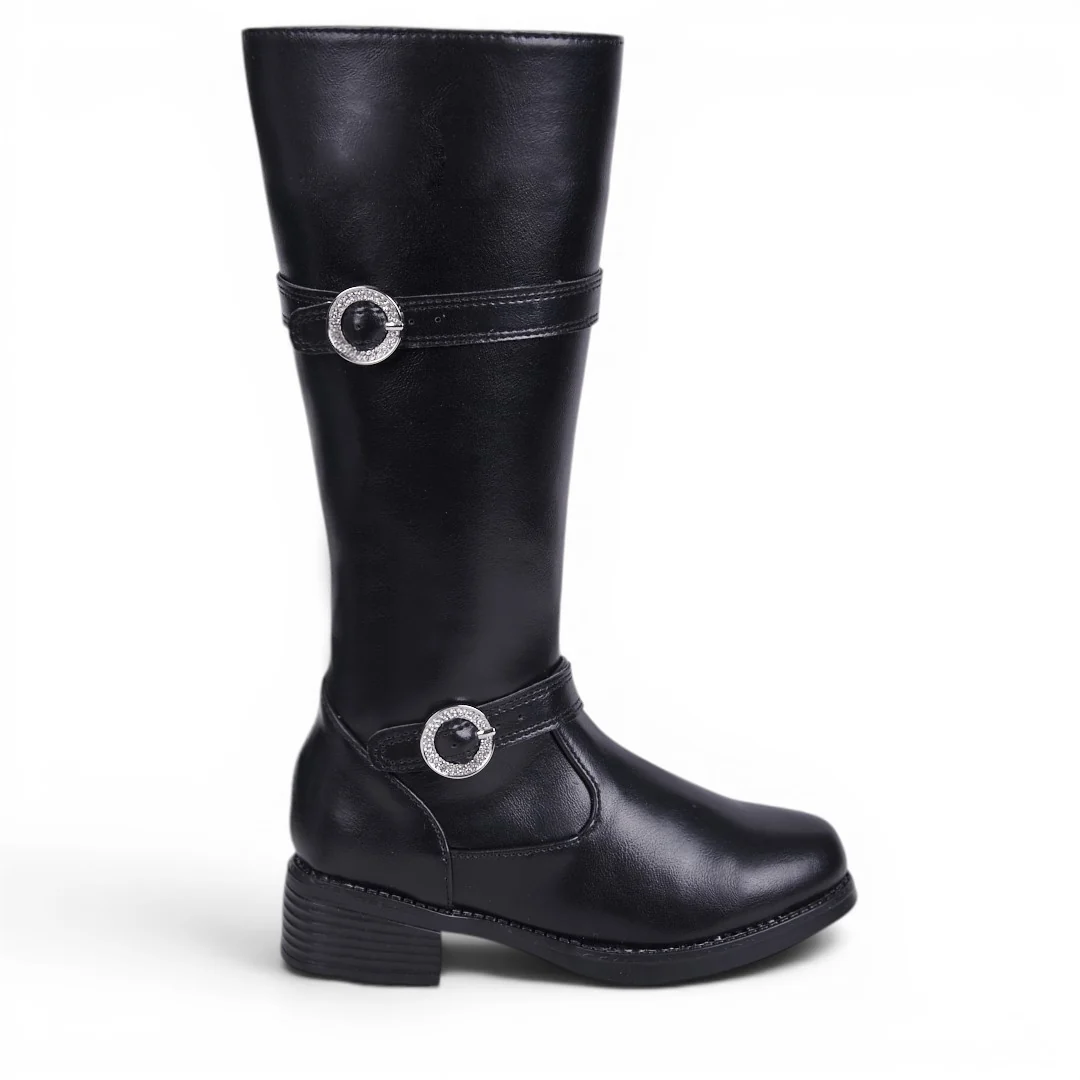 BOTA ALTA CON HEBILLAS NEGRO 57765 - Image 2