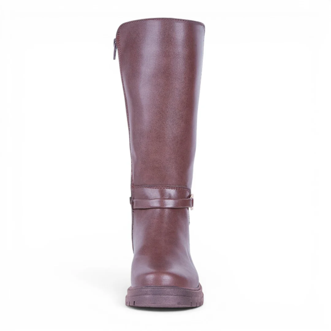 BOTA ALTA CON HERRAJE CAFÉ 53824 - Image 6