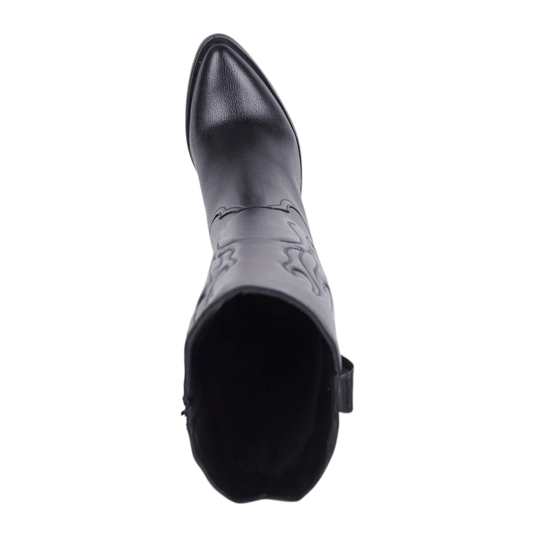 BOTA ALTA CON PESPUNTE NEGRO 01833 - Image 5