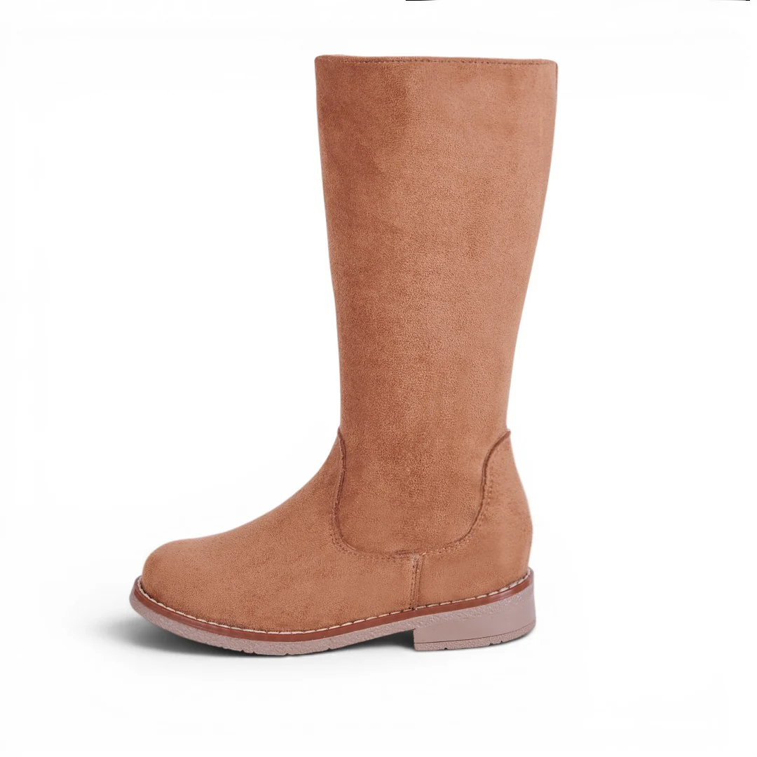BOTA ALTA TIPO GAMUZA MIEL 16596 - Image 2