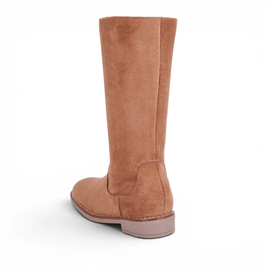 BOTA ALTA TIPO GAMUZA MIEL 16596 - Image 3