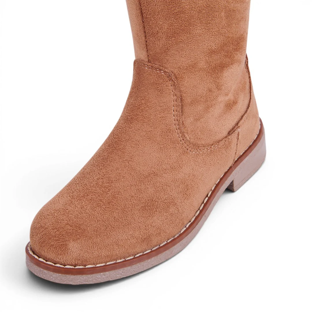 BOTA ALTA TIPO GAMUZA MIEL 16596 - Image 4
