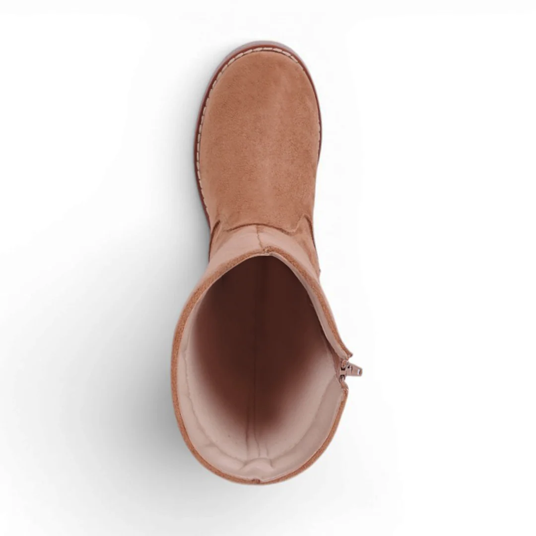 BOTA ALTA TIPO GAMUZA MIEL 16596 - Image 5