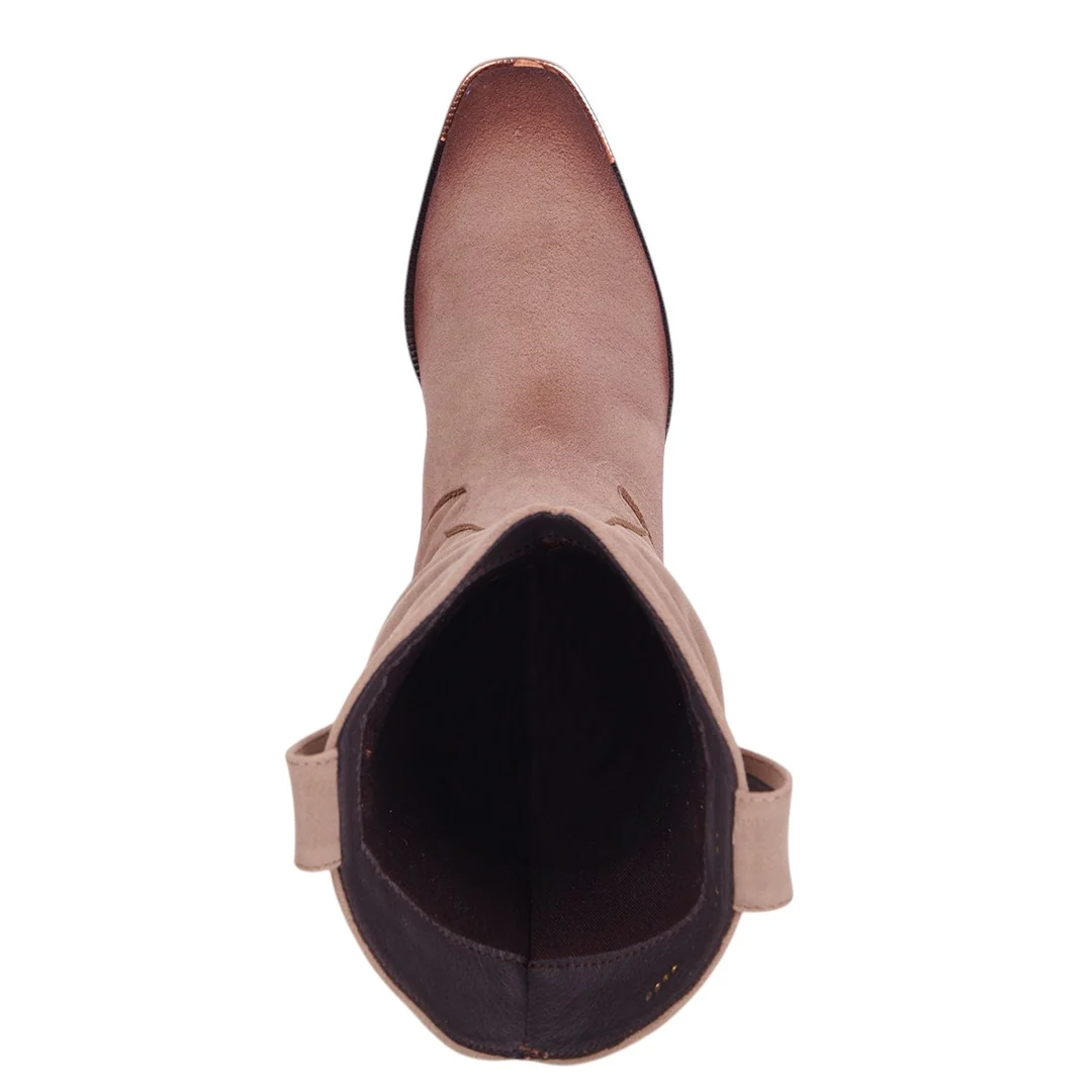 BOTA ARRUGADA DEGRADADA BEIGE 43502 - Image 6