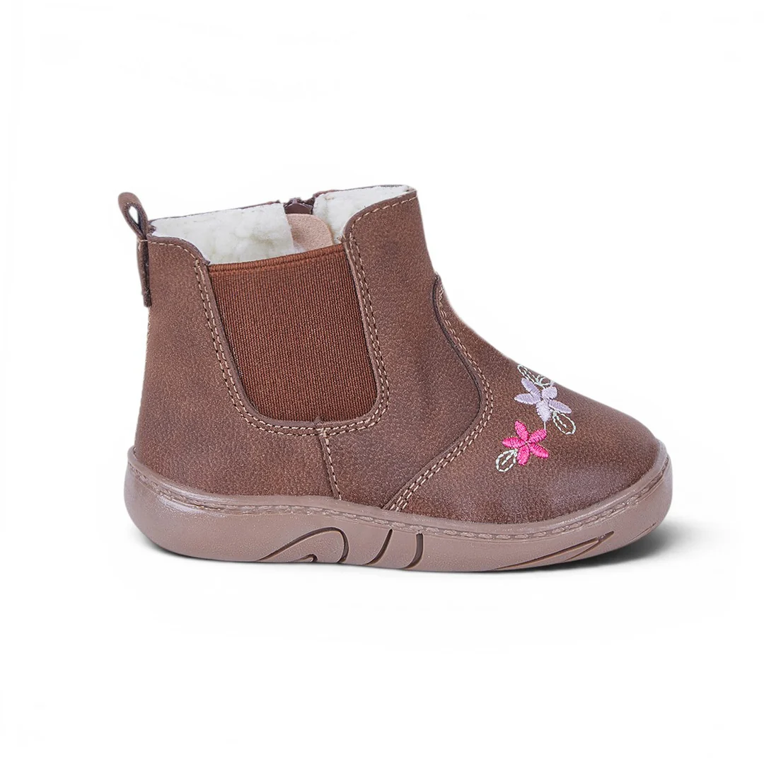BOTA BORDADO FLORAL MIEL 31030 - Image 2