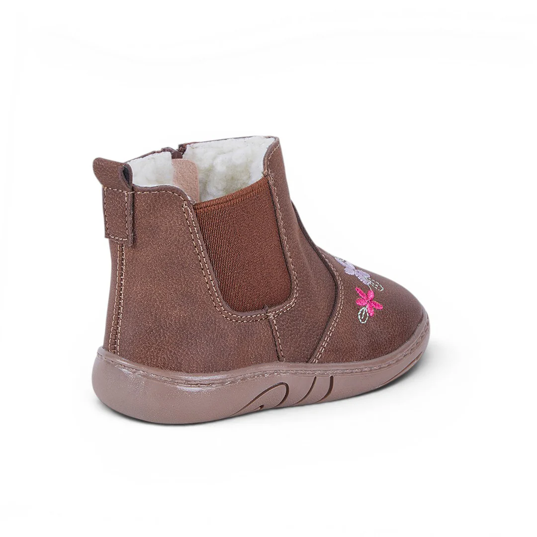 BOTA BORDADO FLORAL MIEL 31030 - Image 3