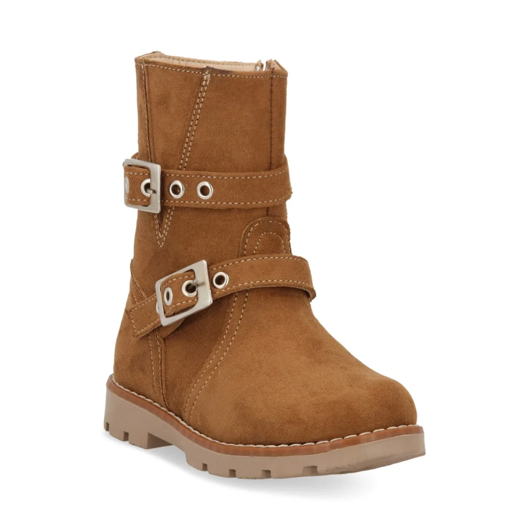 BOTA CASUAL CAFÉ CON ADORNO 16579