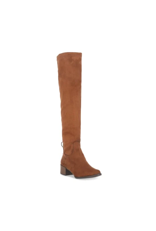 BOTA CASUAL CAFÉ DE TUBO ELÁSTICO 09621