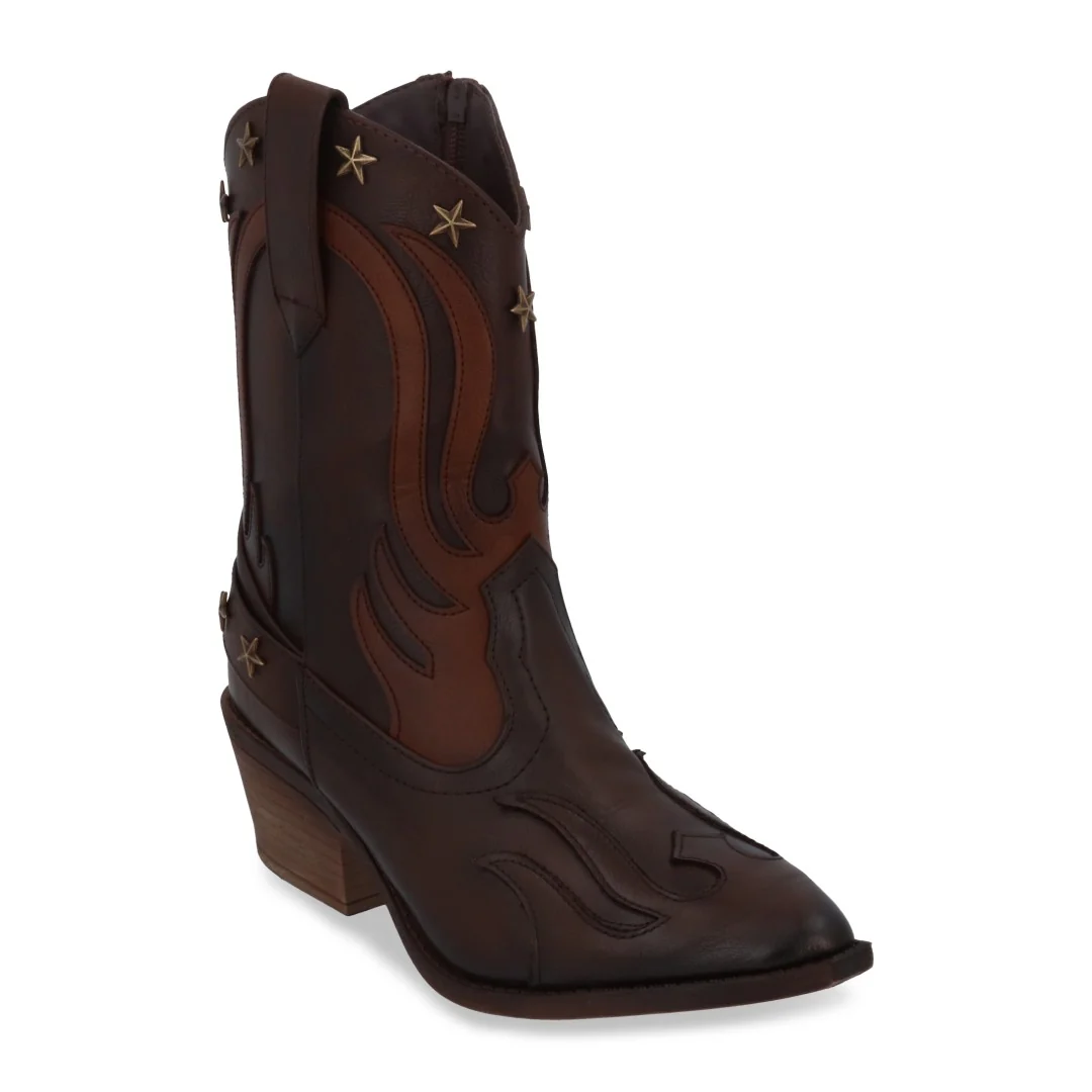 BOTA CASUAL CAFÉ MUJER 04348