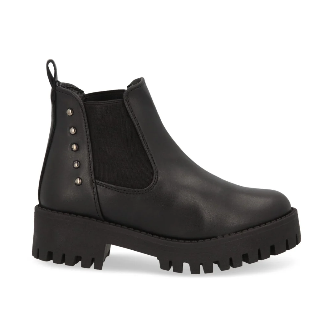 BOTA CASUAL NEGRO CON ADORNO 60441 - Image 2