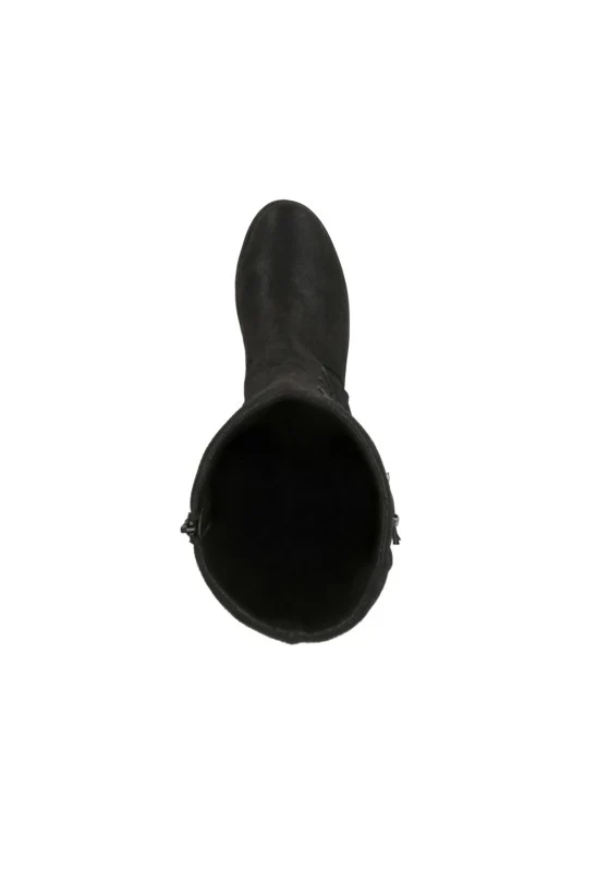 BOTA CASUAL NEGRO POLAINA CON HEBILLAS 72894 - Image 4
